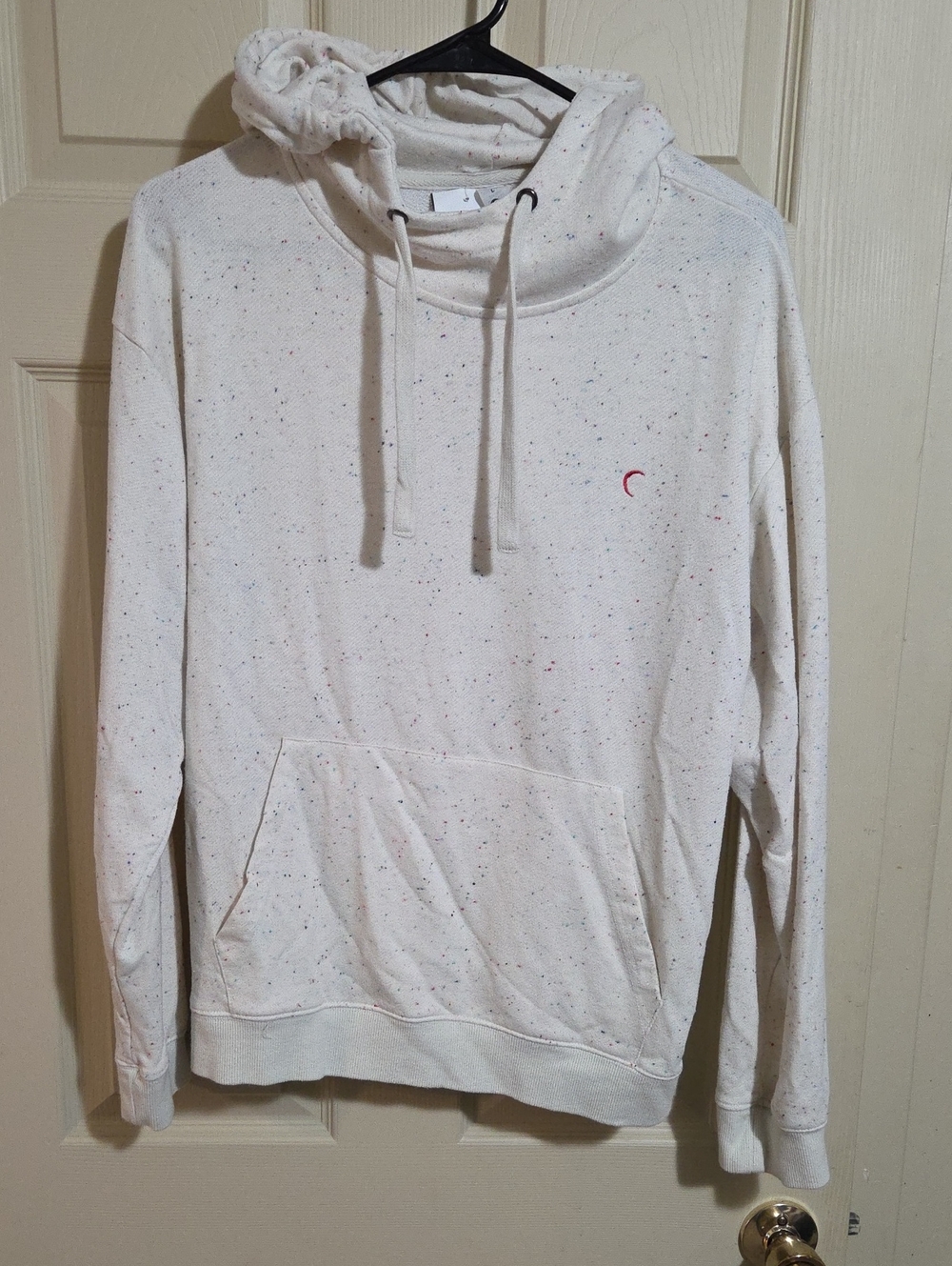 ZYIA Cream Speckled Hoodie